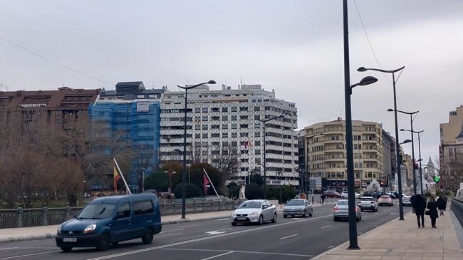 Imagen antes - El entorno de la plaza más famosa de León