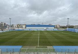 Los juadores de la Ponferradina tras la victoria ante la Real Sociedad la jornada anterior.