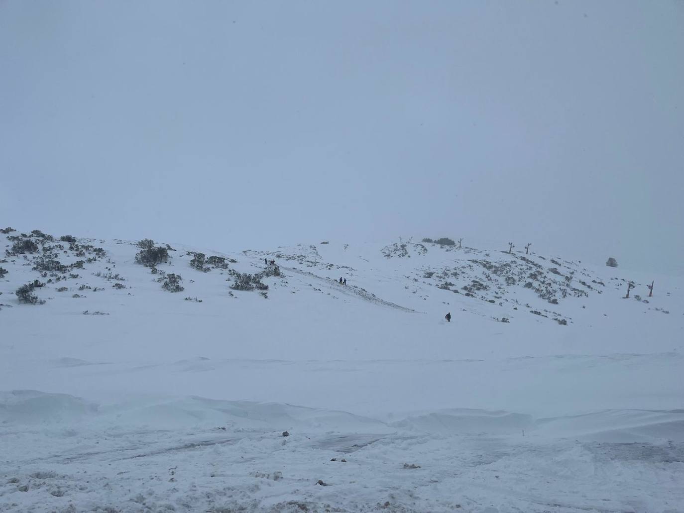 Las imágenes de la nieve en León