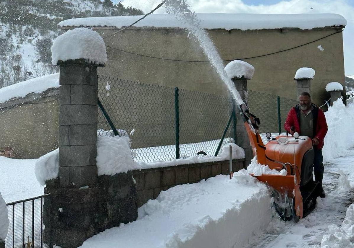 Las imágenes de la nieve en León