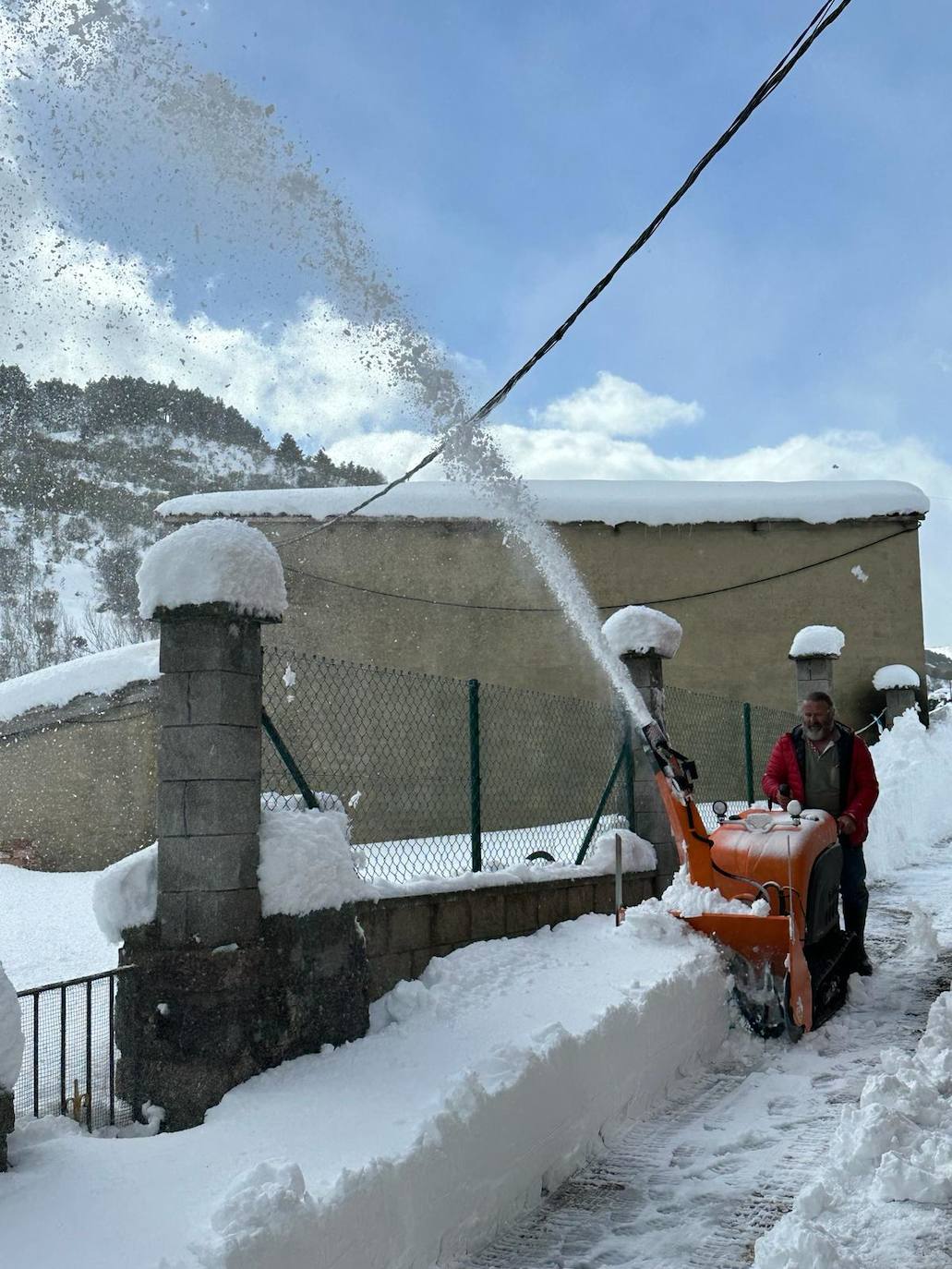 Las imágenes de la nieve en León