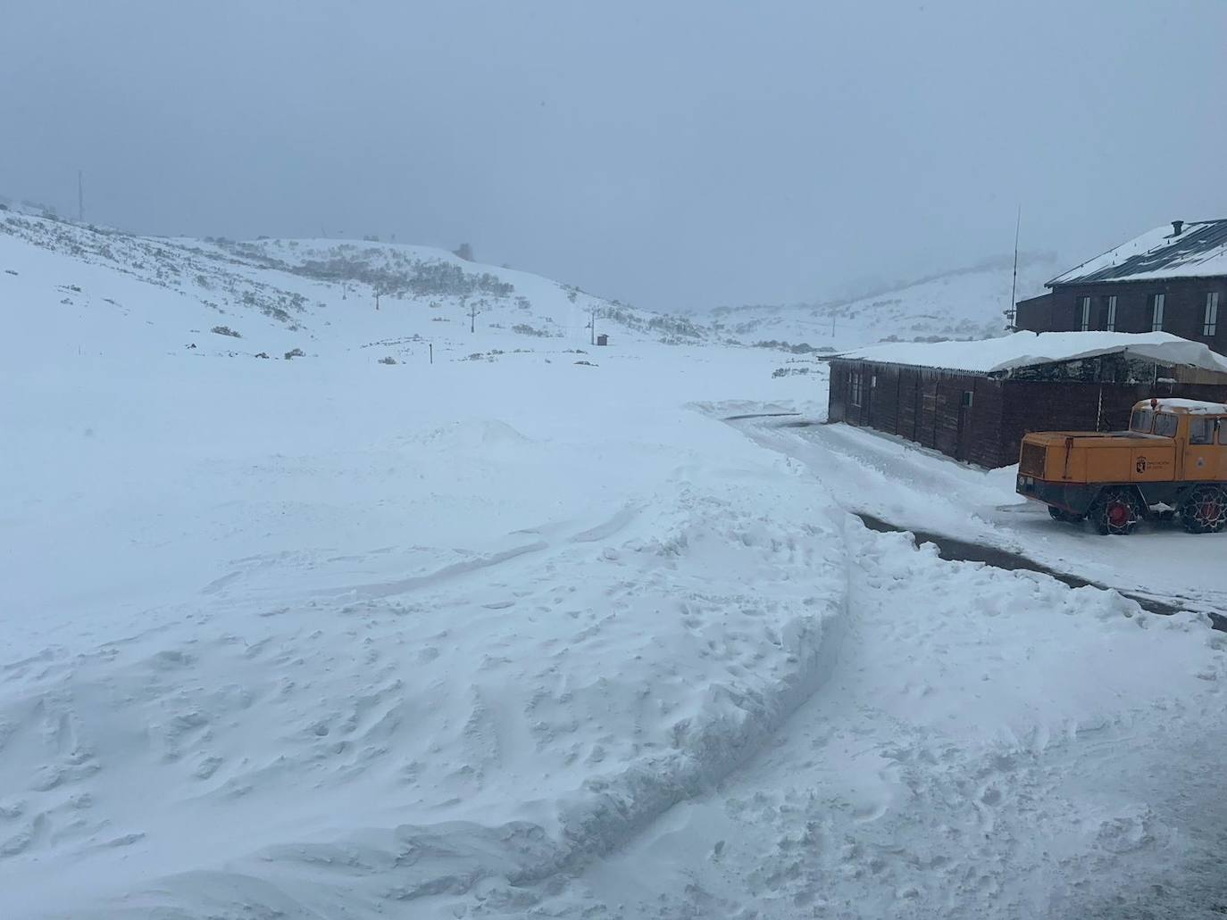 Más nieve para León