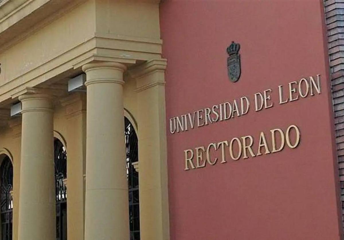 Sede del rectorado de la Unviersidad de León.