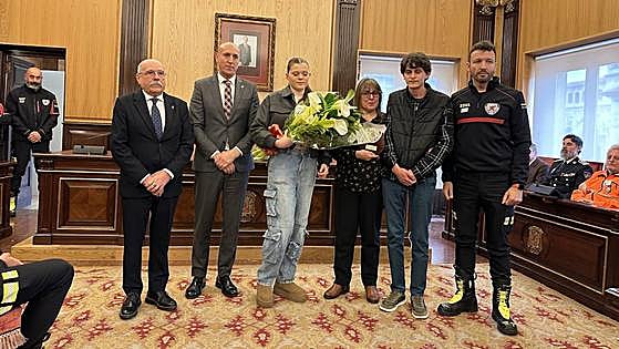 León celebra el patrón de los bomberos con recuerdo a las Valencia y Villajoyosa
