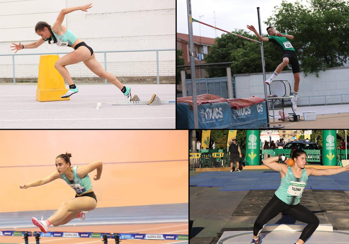 Cuatro atletas del Sprint buscan las medallas en el Campeonato de España sub20 short track