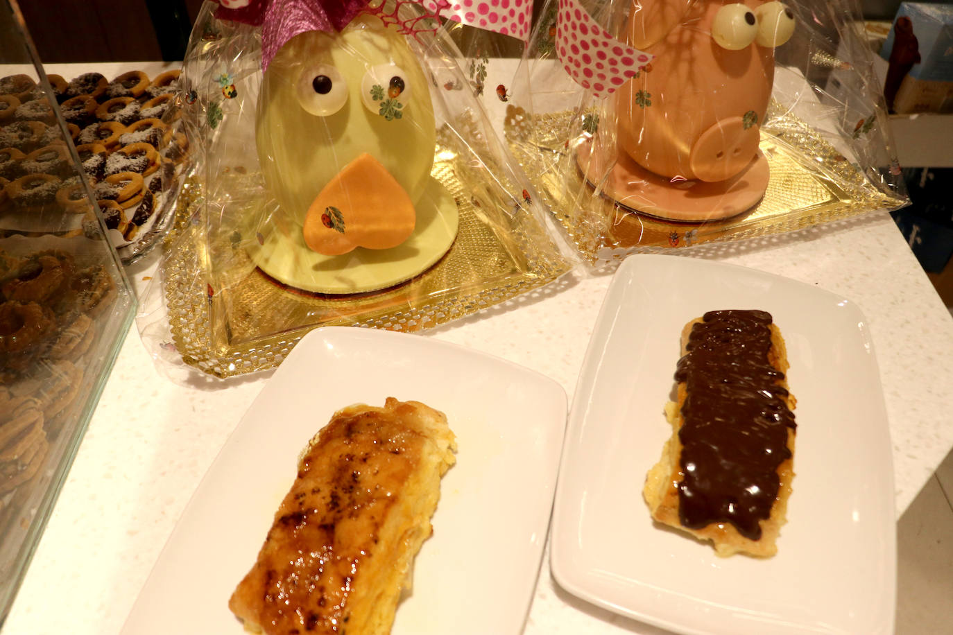 Torrijas en Panadería Flecha