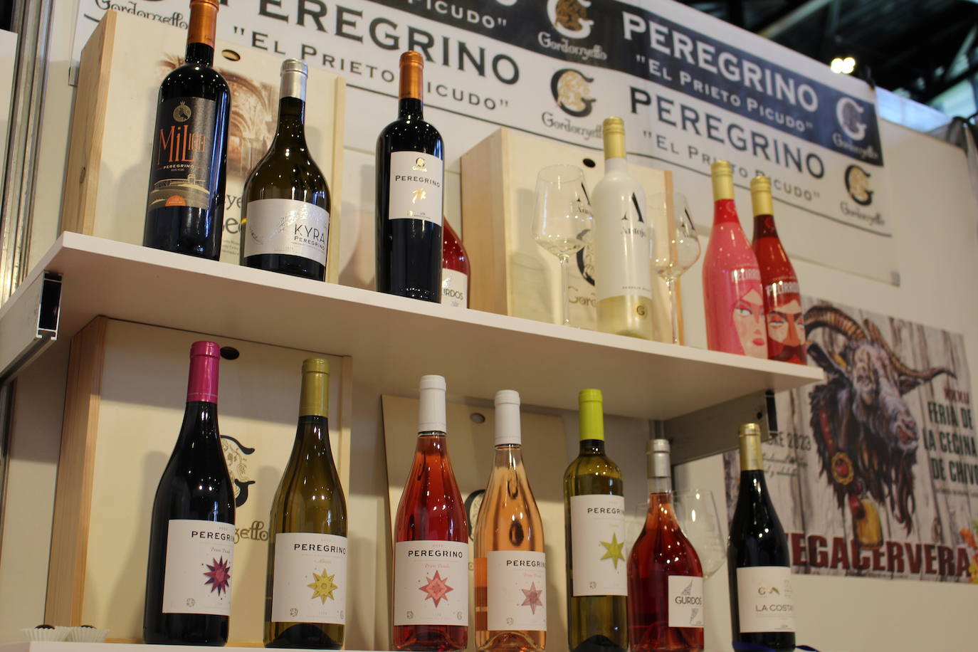 Vinos y sangría de la Bodega Gordonzello