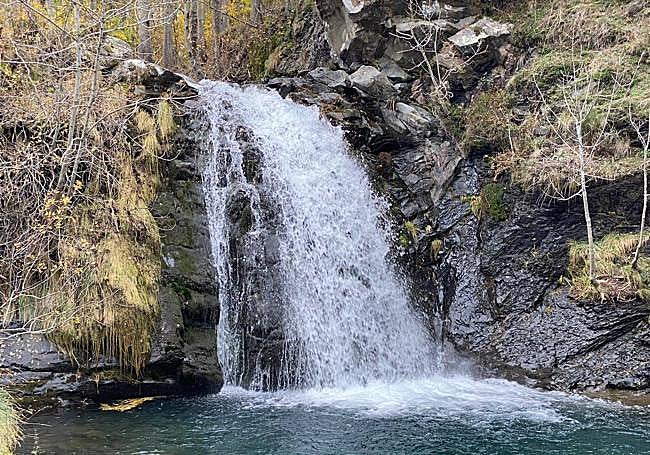 Ruta de las cascadas en Valdelugueros