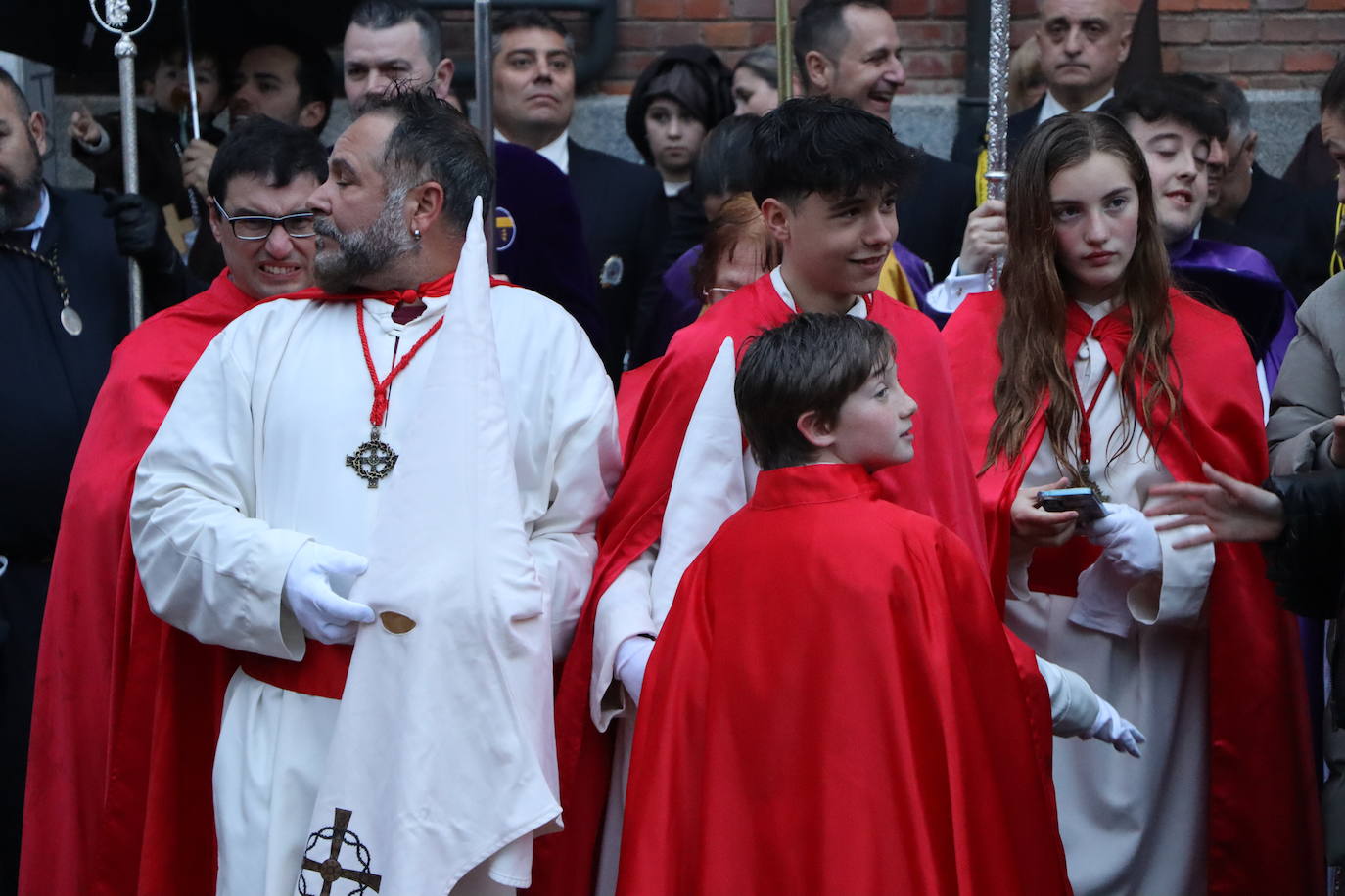 Procesión del Perdón en León 2024.