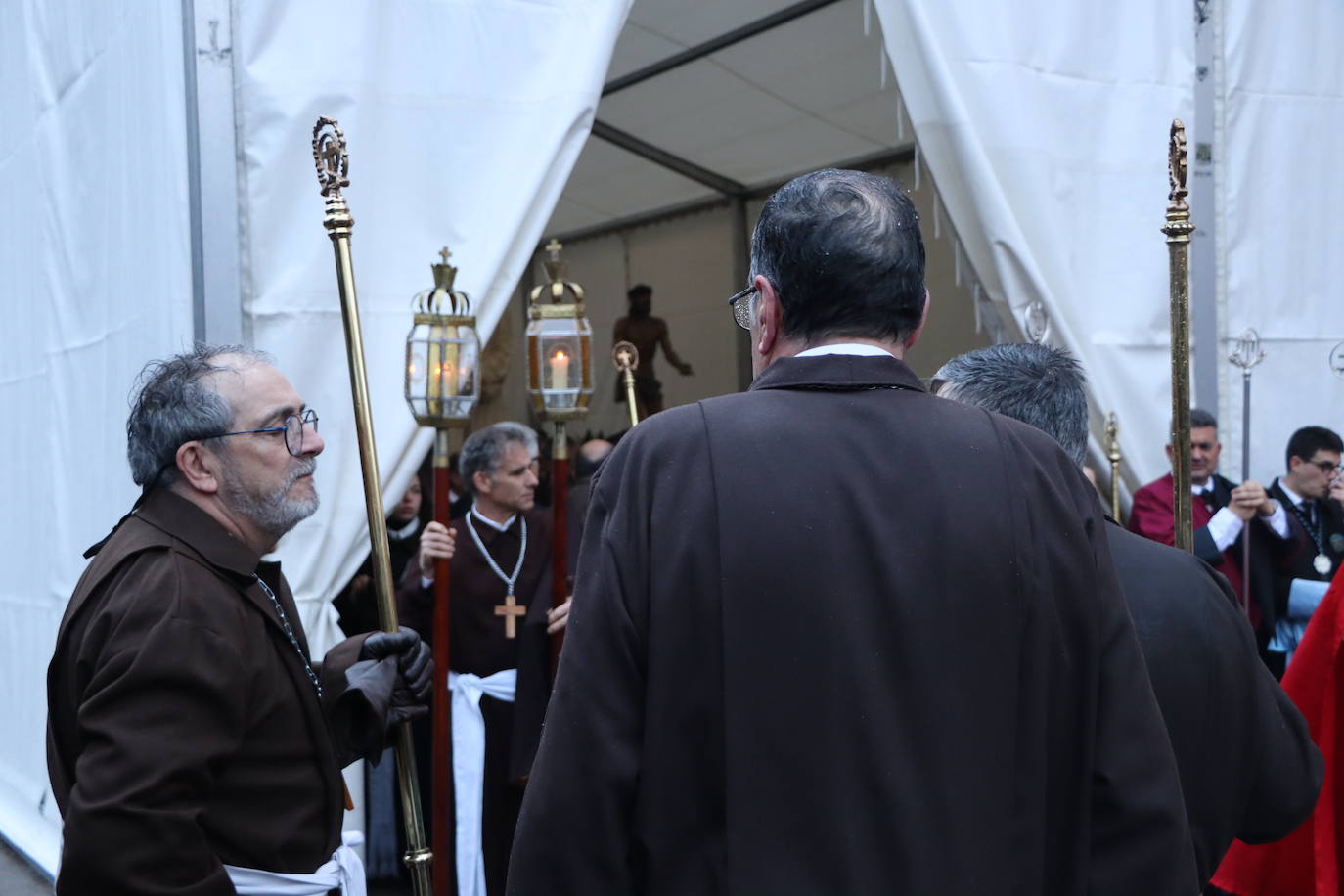 Procesión del Perdón en León 2024.