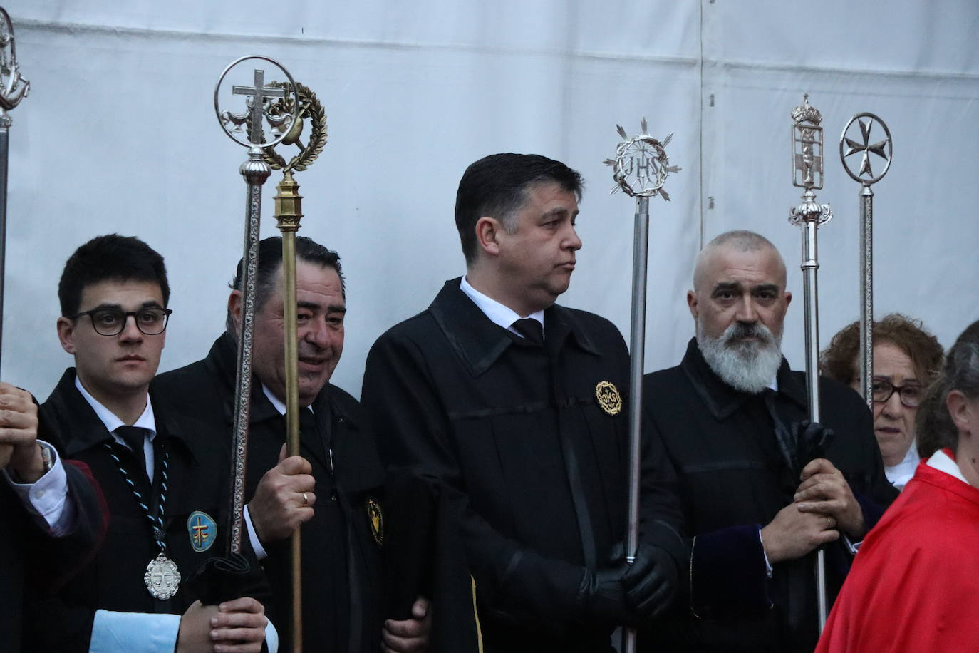 Procesión del Perdón en León 2024.