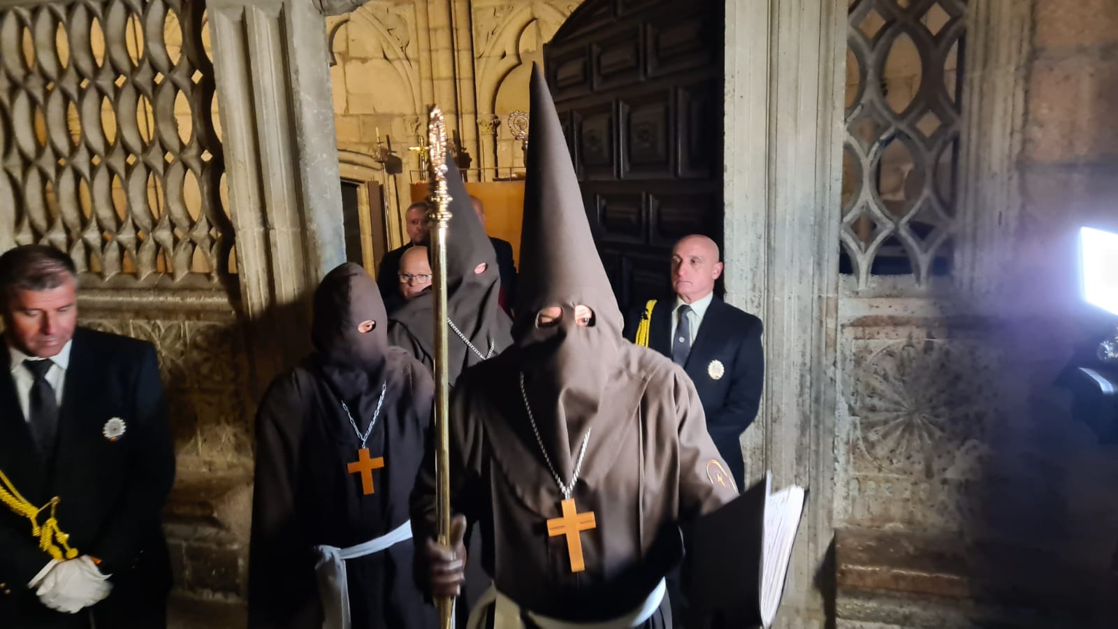 Procesión del Perdón en León 2024.