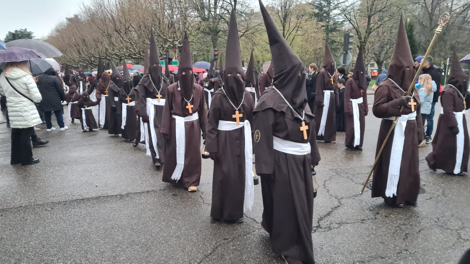 Procesión del Perdón en León 2024.