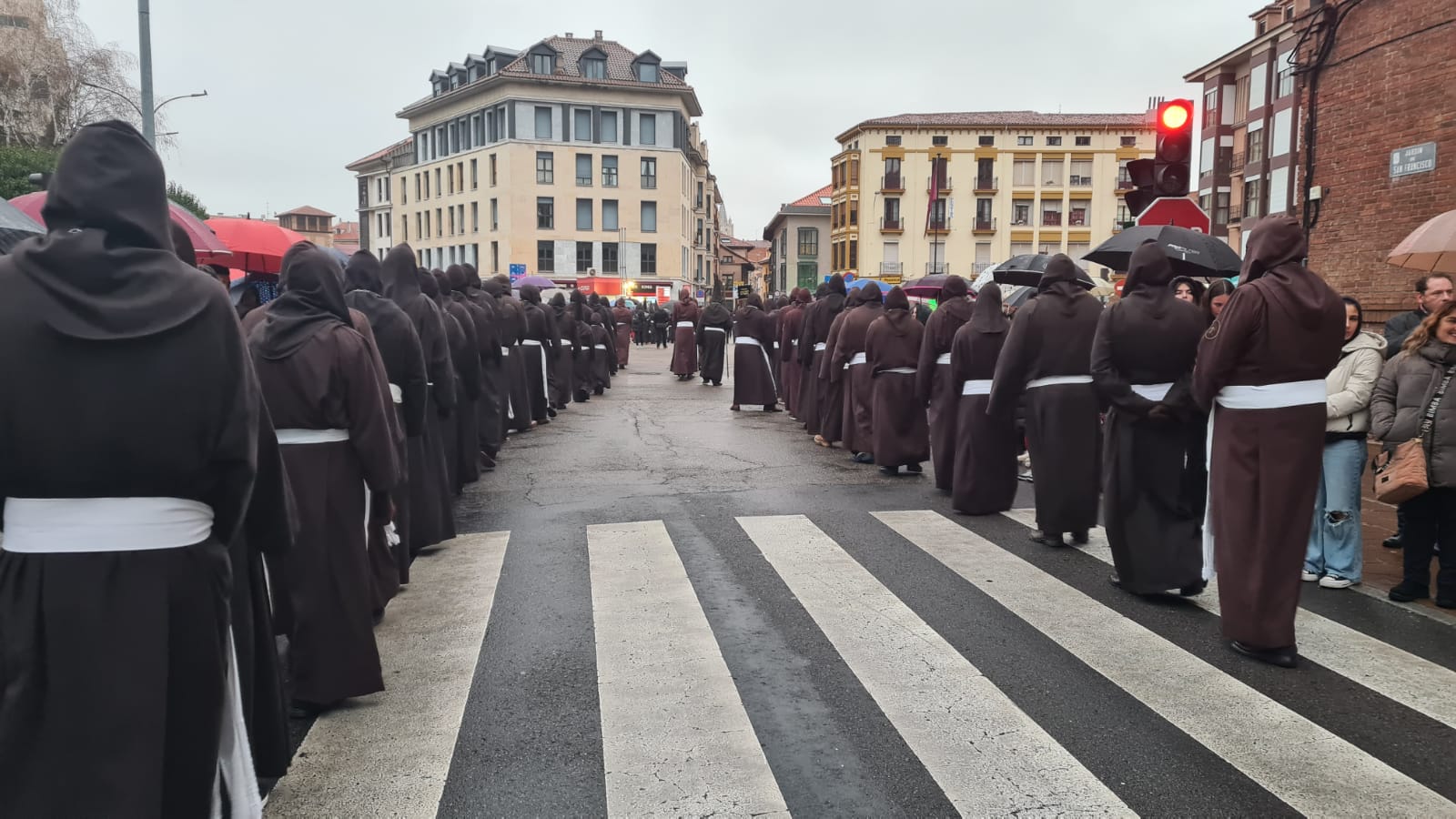 Procesión del Perdón en León 2024.