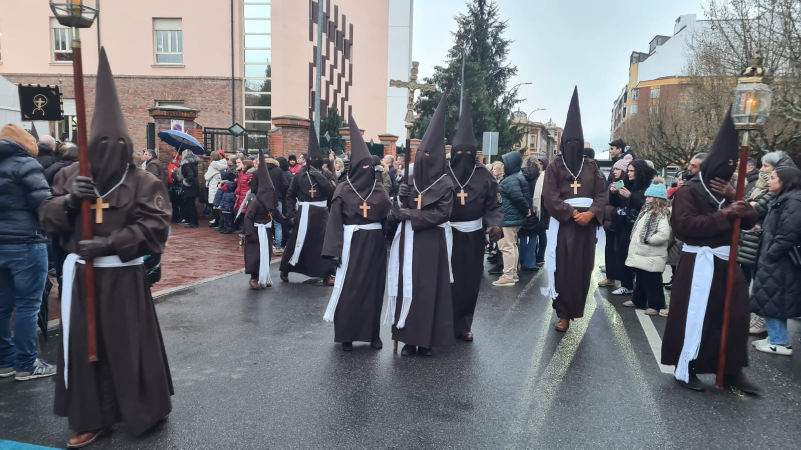 Procesión del Perdón en León 2024.