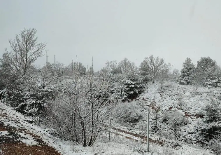 La primavera trae de nuevo el invierno a León y la nieve complica la circulación