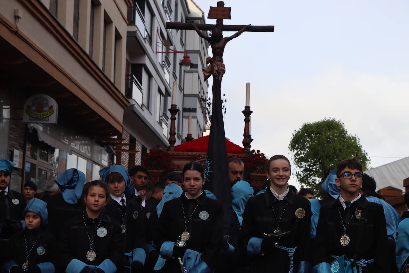 Procesión de Las Bienaventuranzas en León.