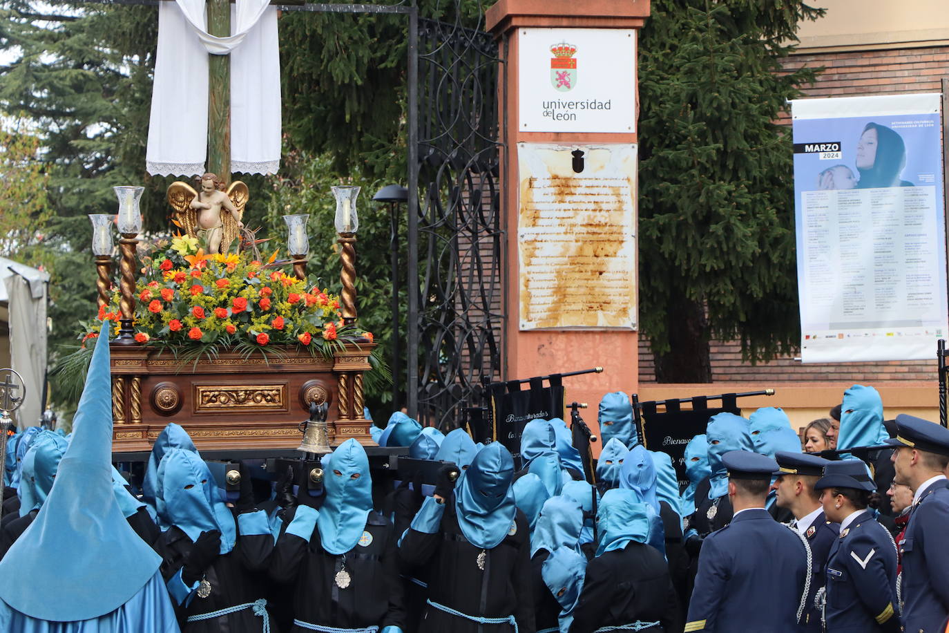 Procesión de Las Bienaventuranzas en León.