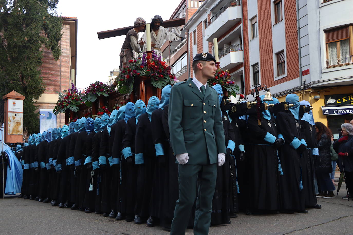 Procesión de Las Bienaventuranzas en León.