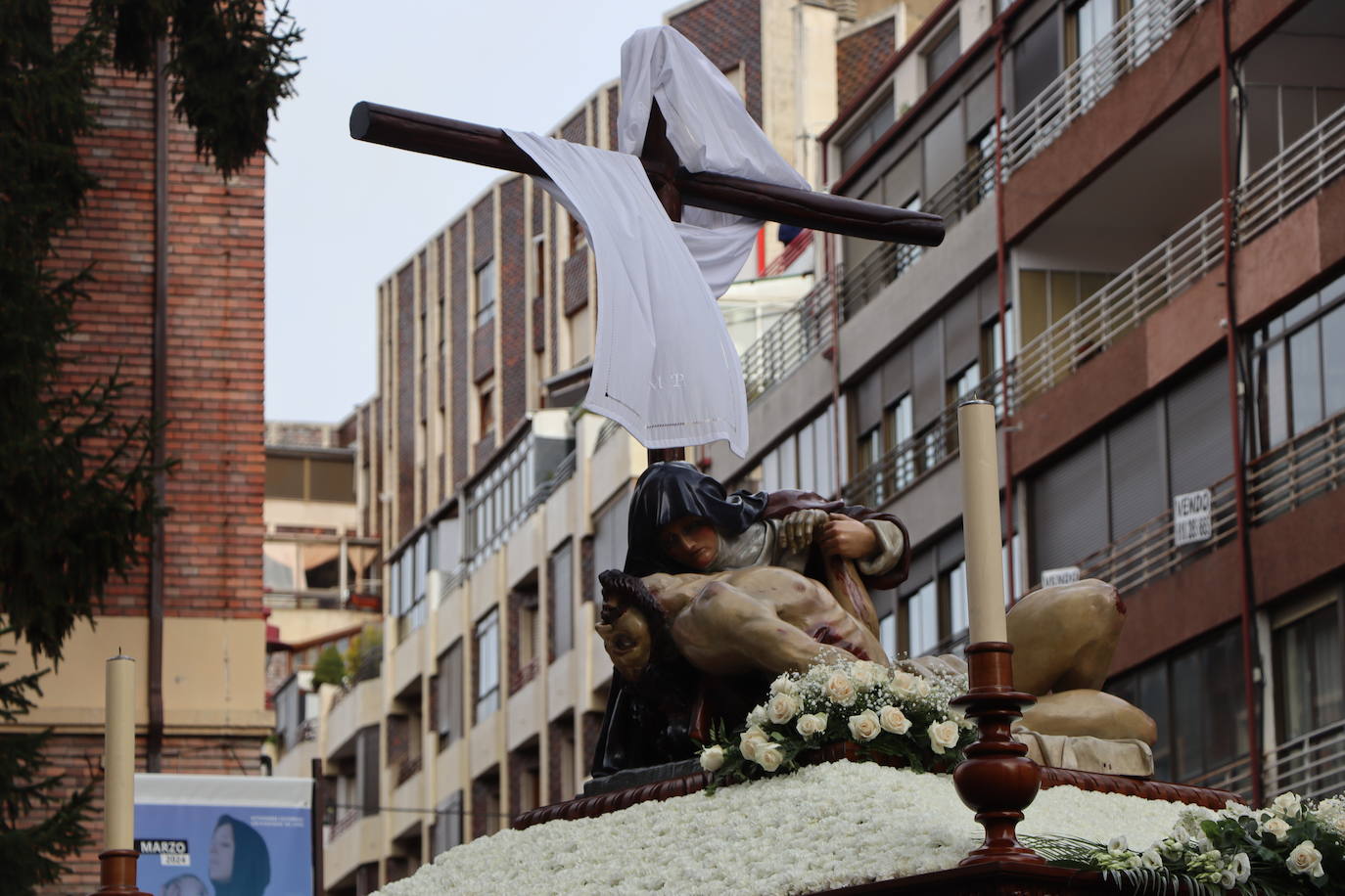 Procesión de Las Bienaventuranzas en León.