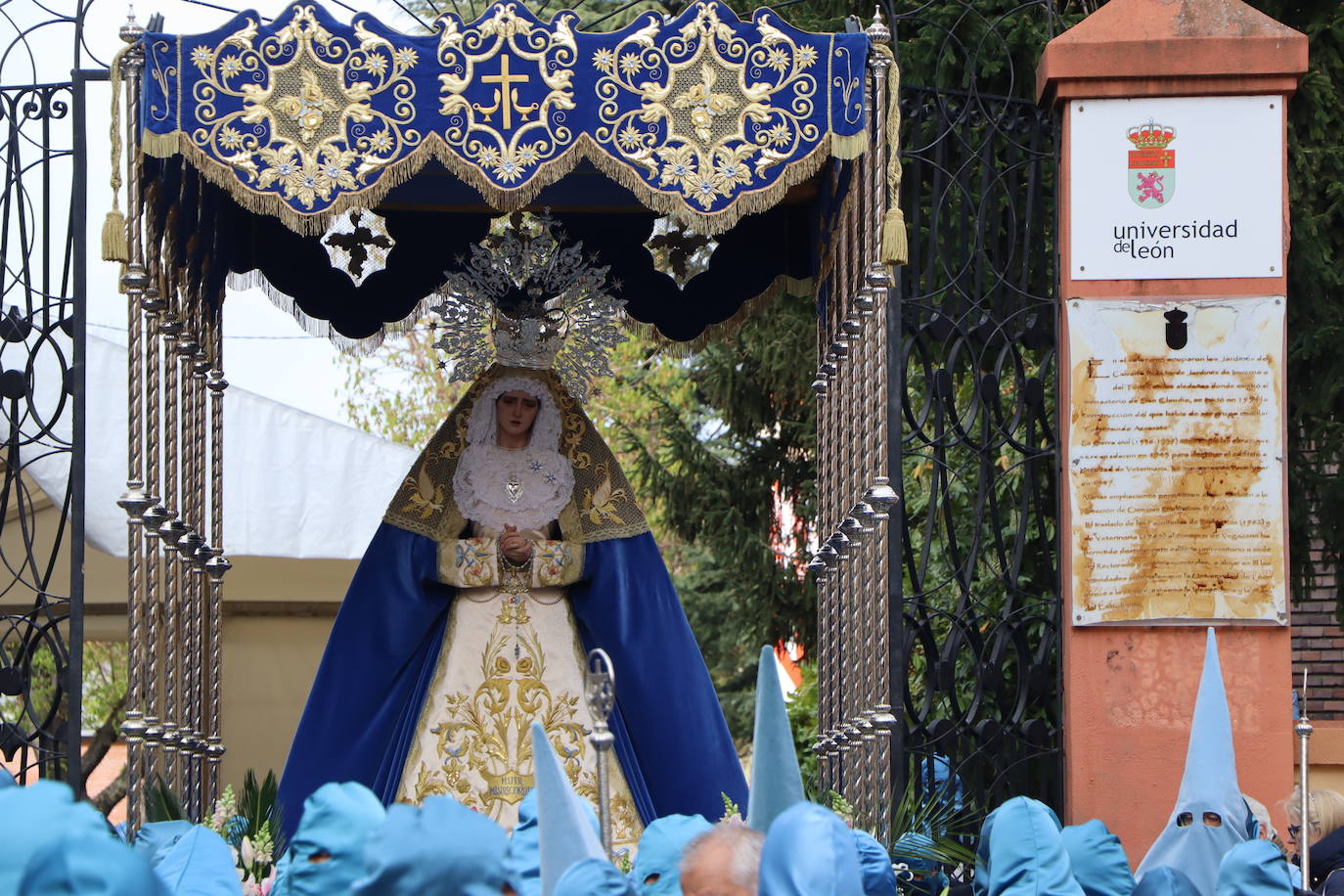 Procesión de Las Bienaventuranzas en León.