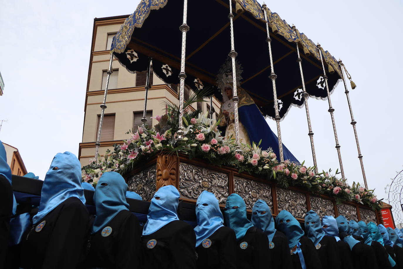 Procesión de Las Bienaventuranzas en León.