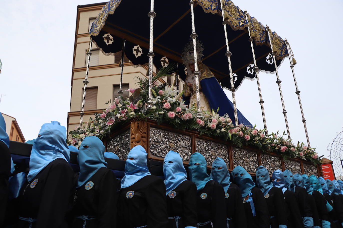 Procesión de Las Bienaventuranzas en León.