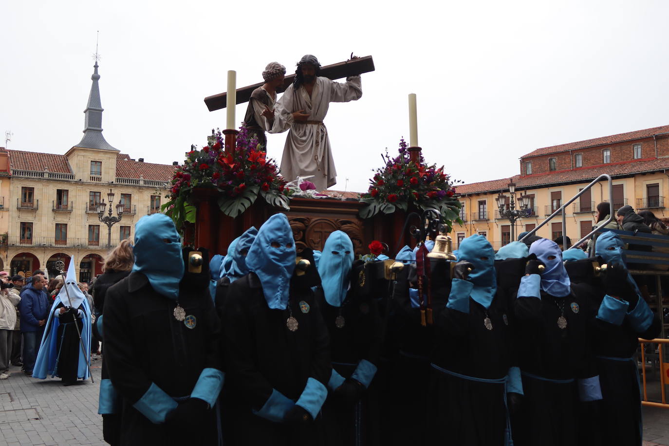 Procesión de Las Bienaventuranzas en León.