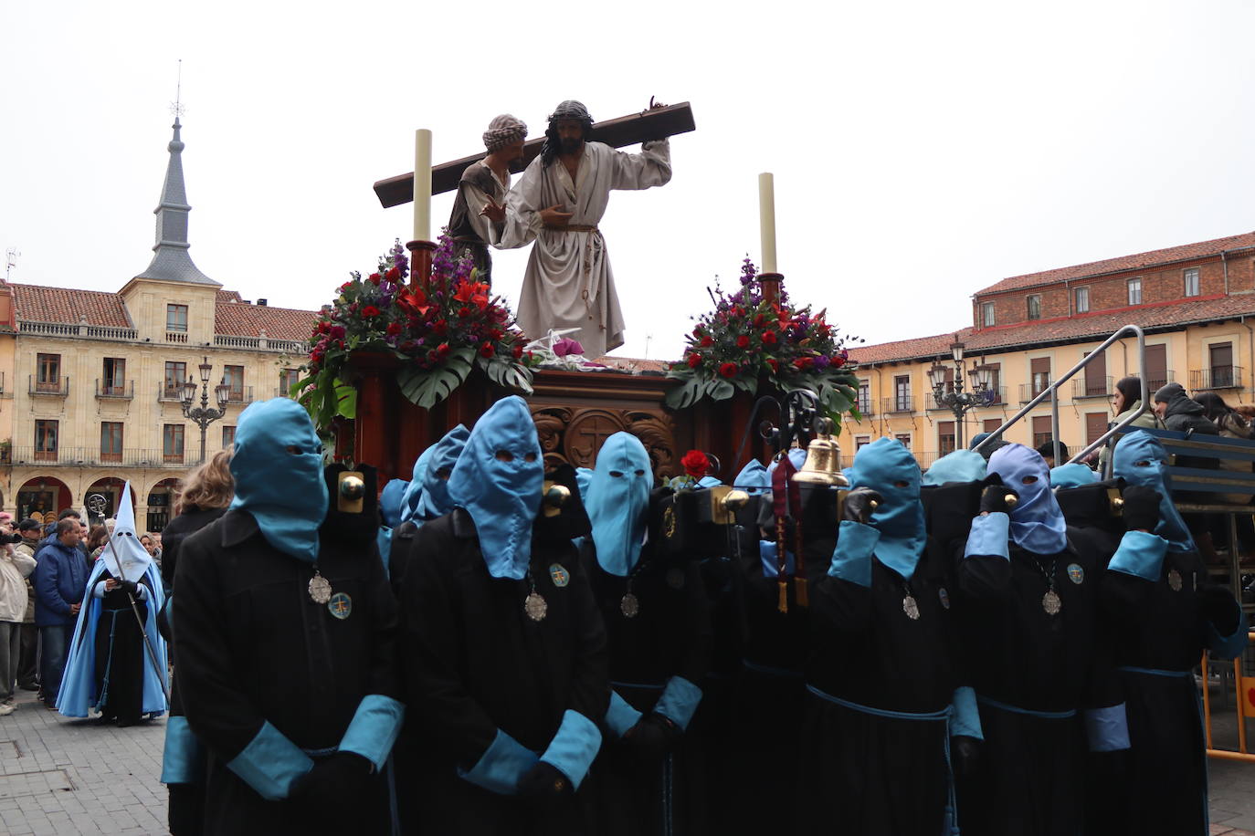 Procesión de Las Bienaventuranzas en León.