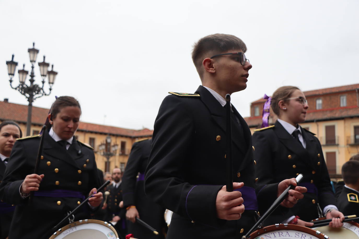 Procesión de Las Bienaventuranzas en León.