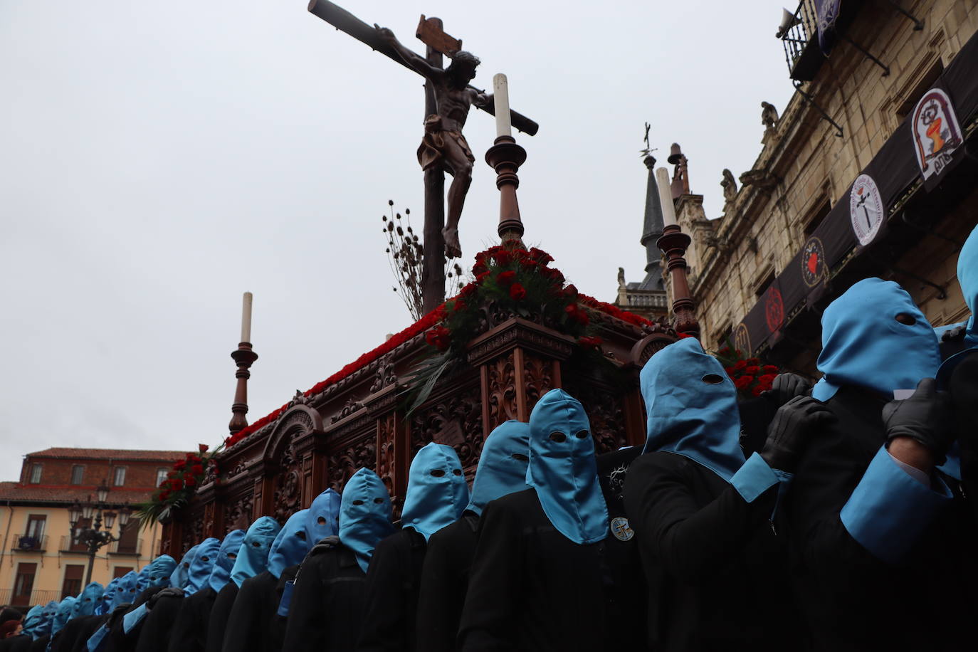 Procesión de Las Bienaventuranzas en León.