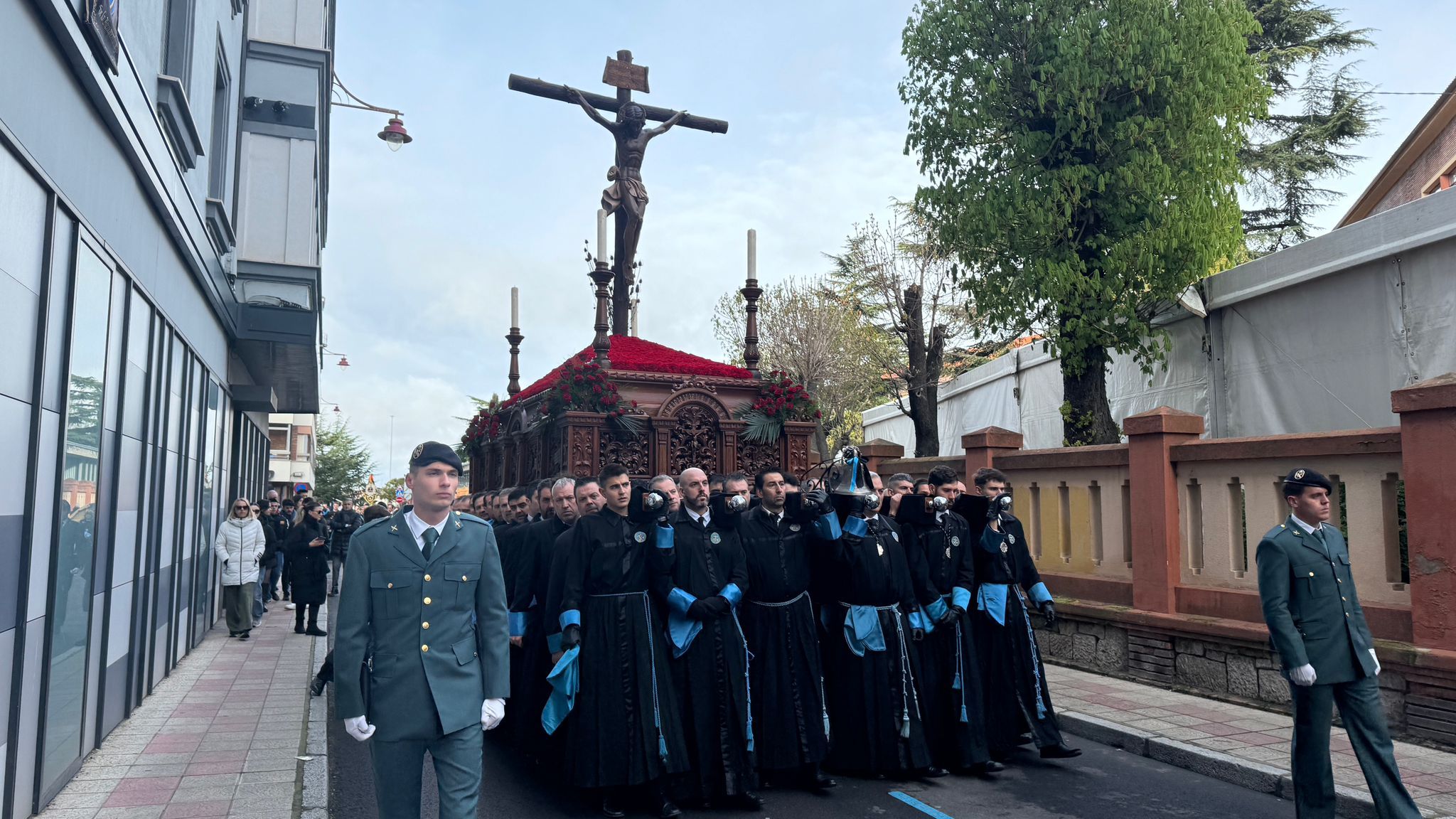 Procesión de Las Bienaventuranzas en León.