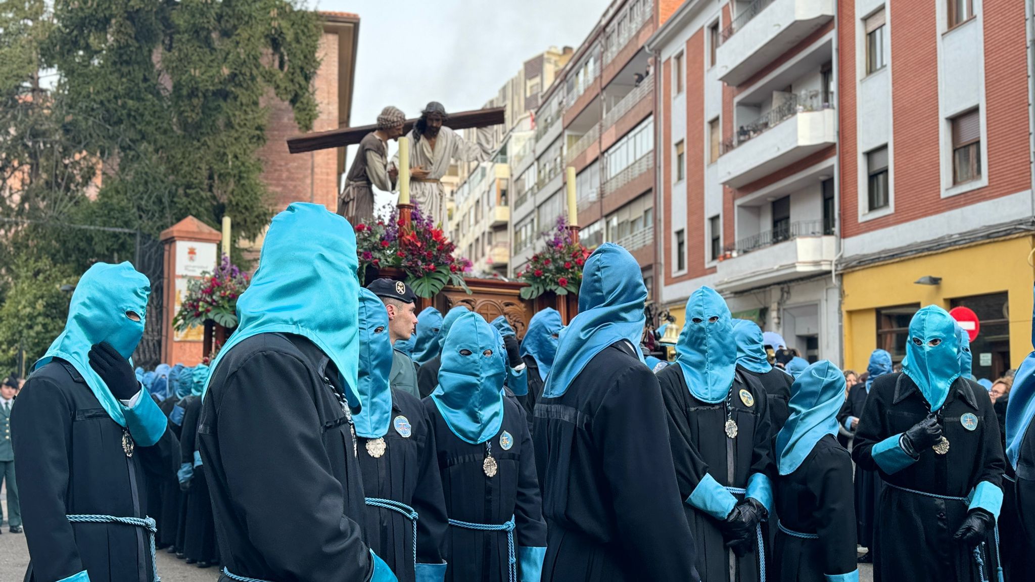 Procesión de Las Bienaventuranzas en León.