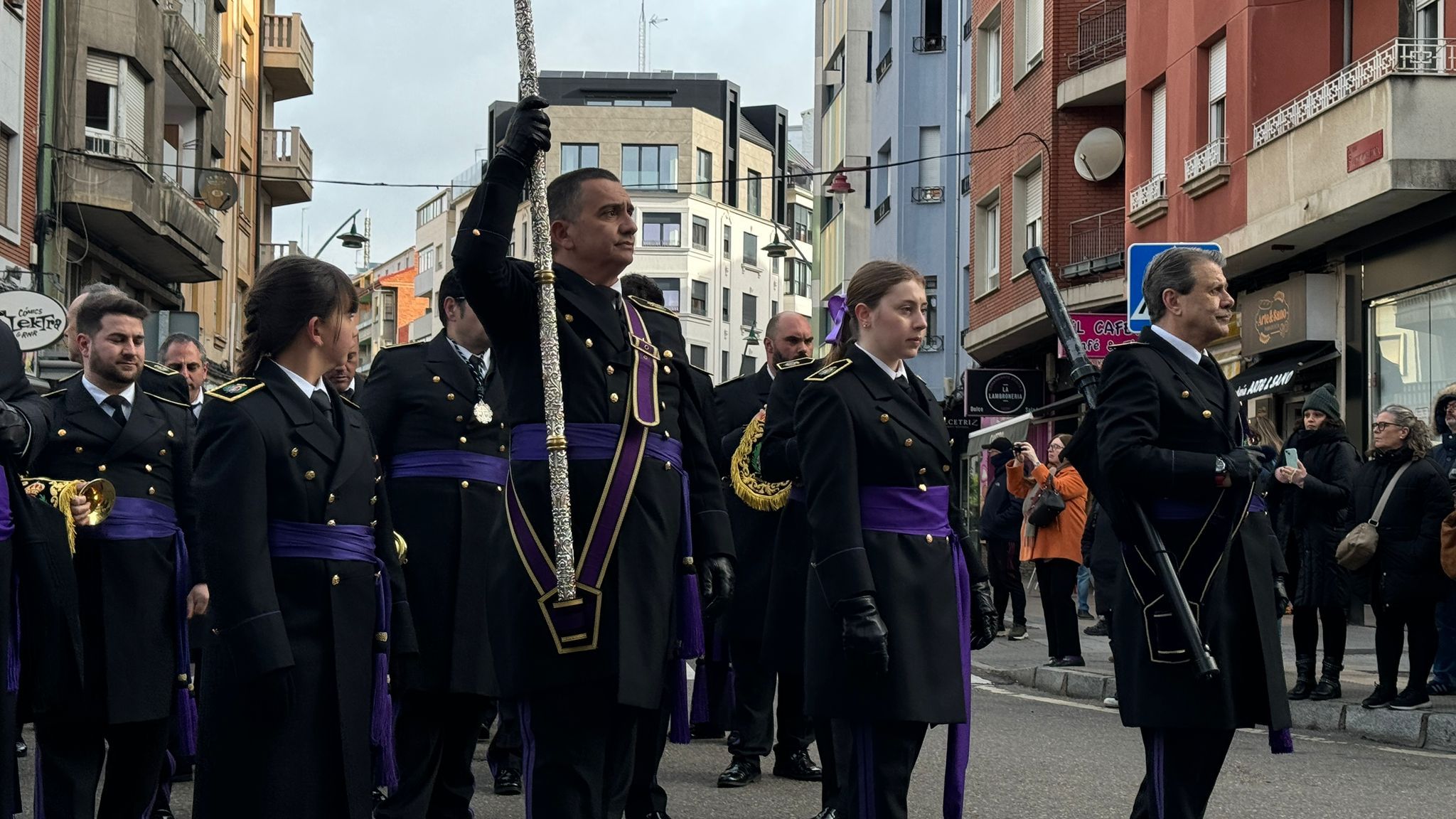 Procesión de Las Bienaventuranzas en León.