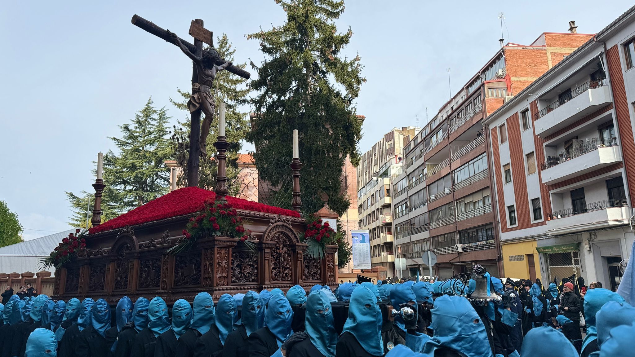 Procesión de Las Bienaventuranzas en León.