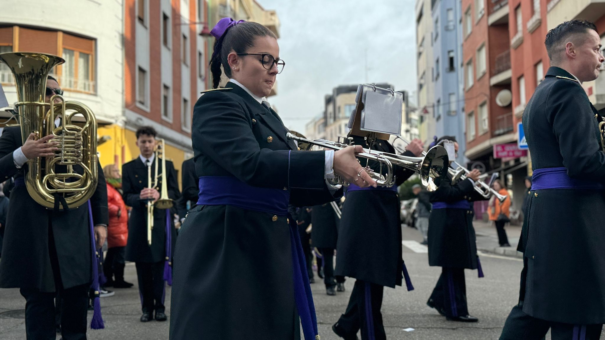 Procesión de Las Bienaventuranzas en León.