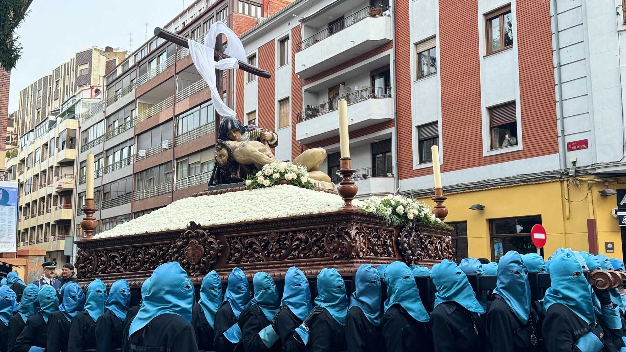 Procesión de Las Bienaventuranzas en León.