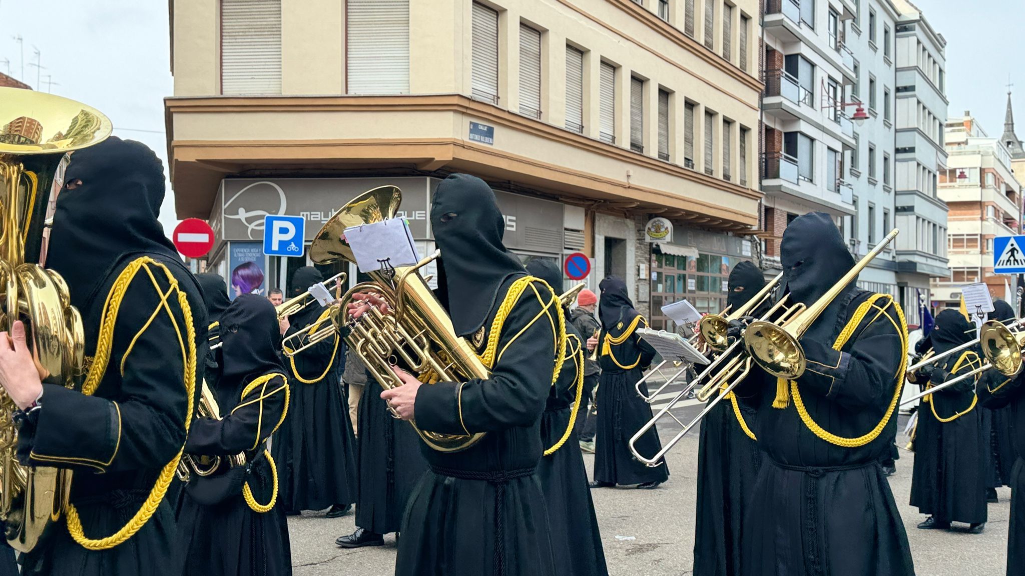 Procesión de Las Bienaventuranzas en León.