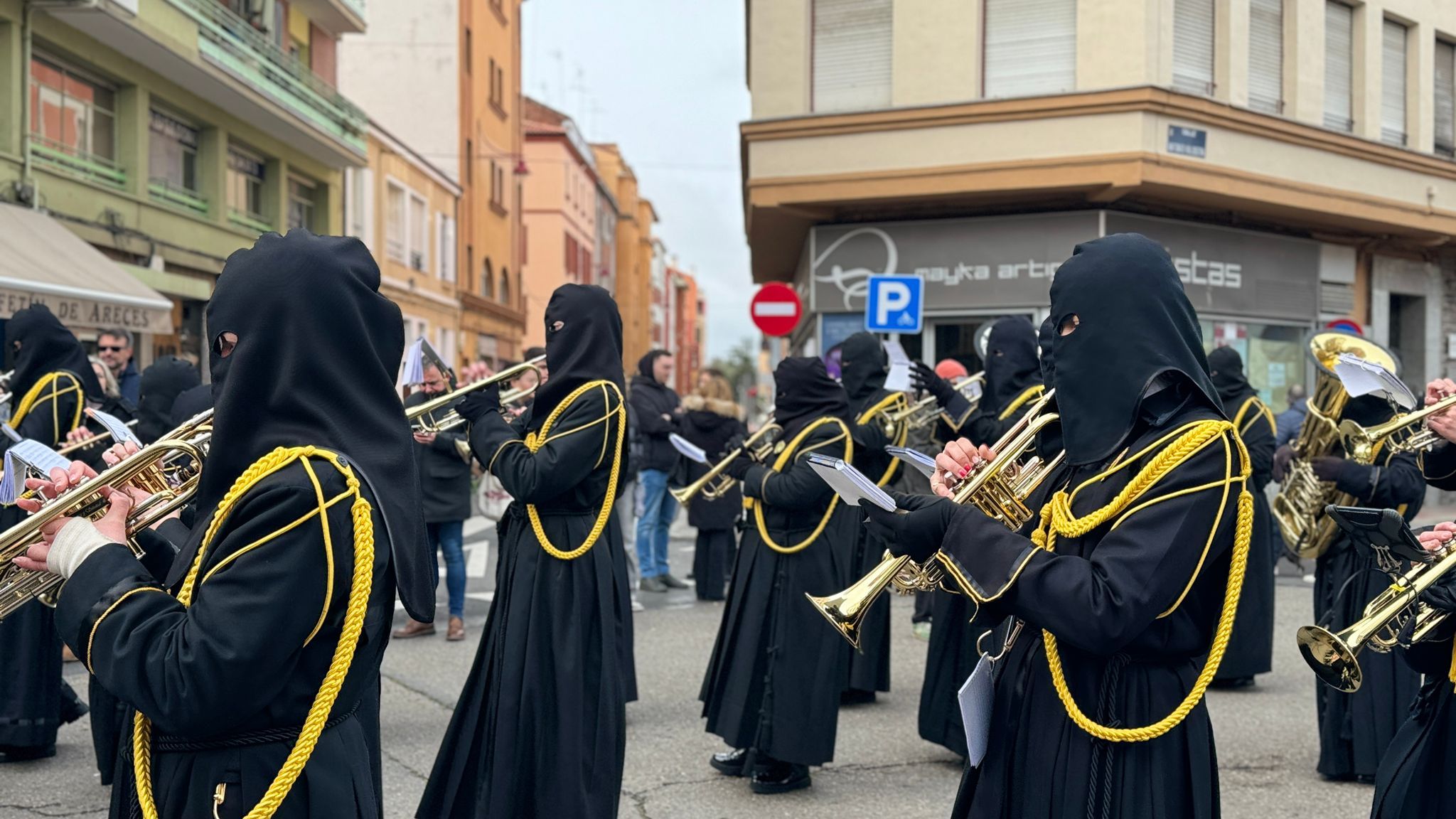 Procesión de Las Bienaventuranzas en León.