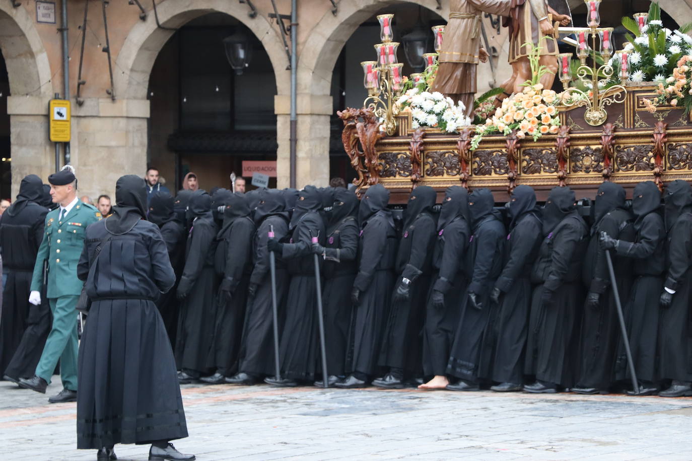 Las mejores imágenes del Encuentro en la Procesión de los Pasos