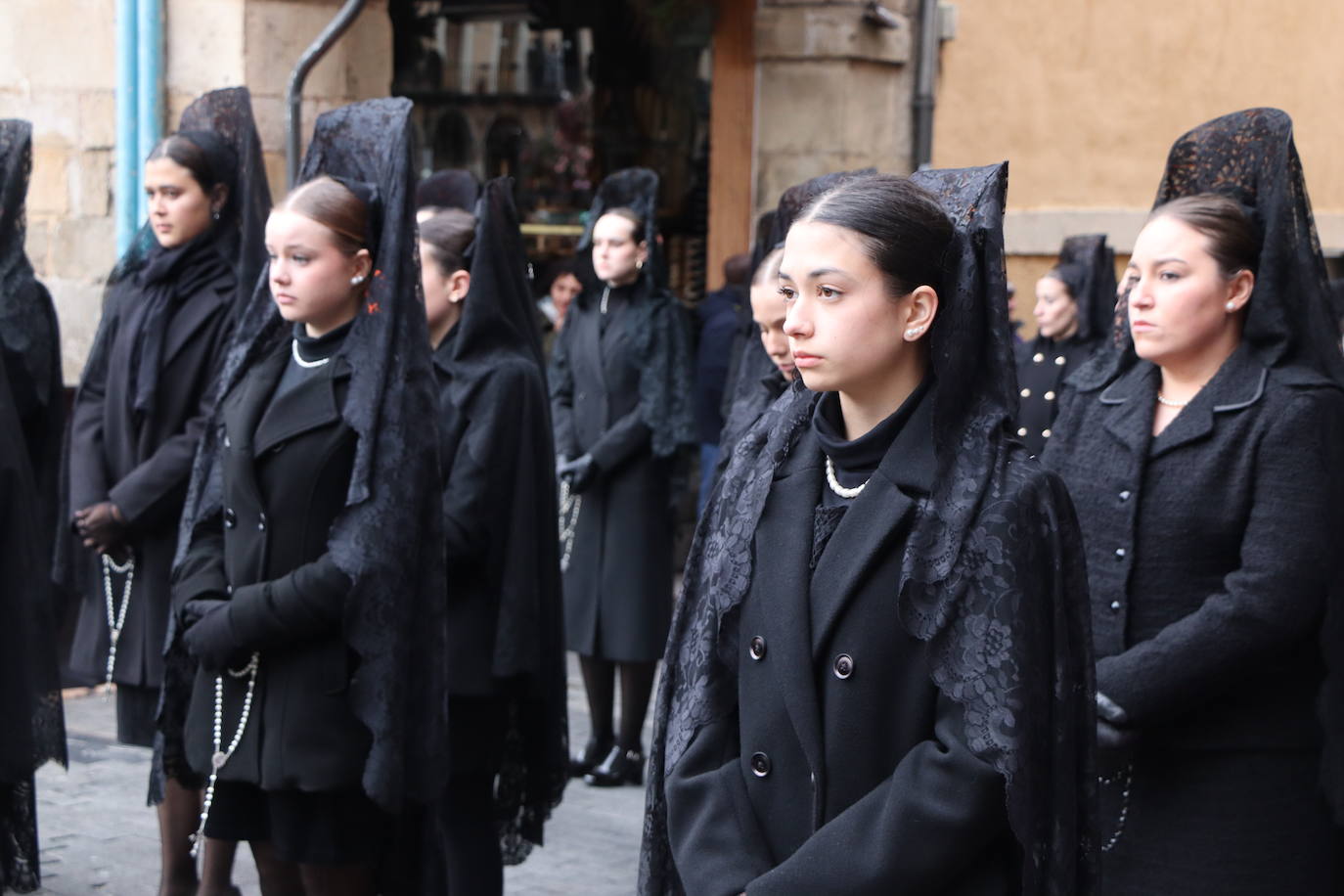 Las mejores imágenes del Encuentro en la Procesión de los Pasos