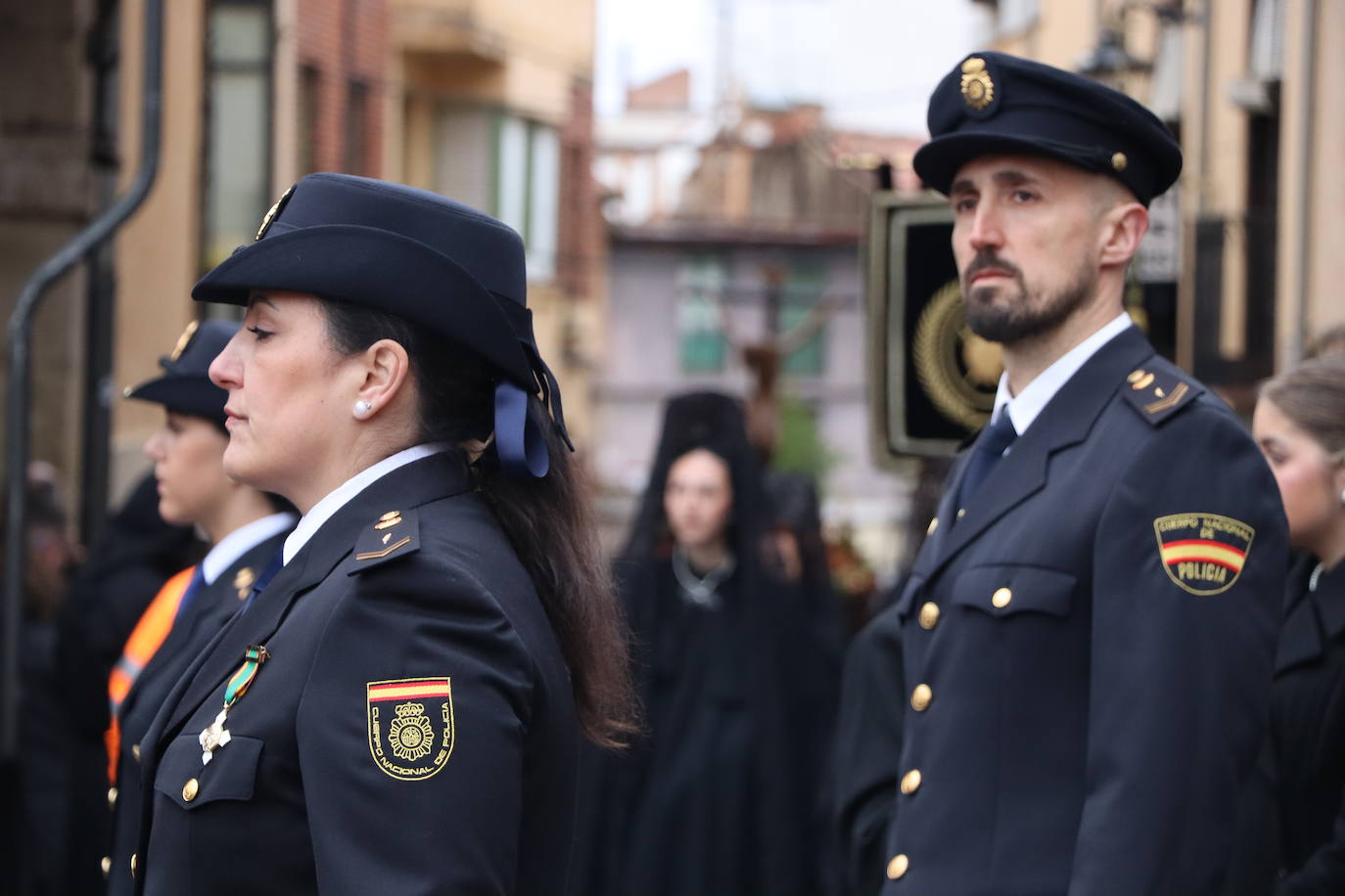 Las mejores imágenes del Encuentro en la Procesión de los Pasos