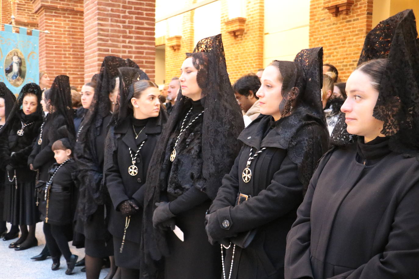 Las imágenes de la suspensión de la Procesión Camino de la Luz