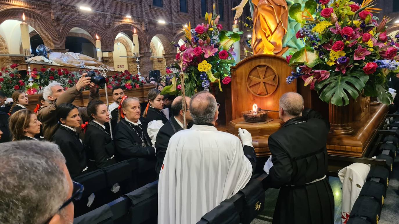 Las imágenes de la suspensión de la Procesión Camino de la Luz