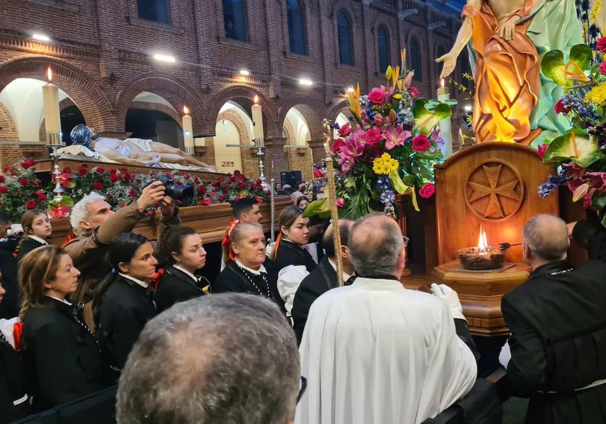 Las imágenes de la suspensión de la Procesión Camino de la Luz