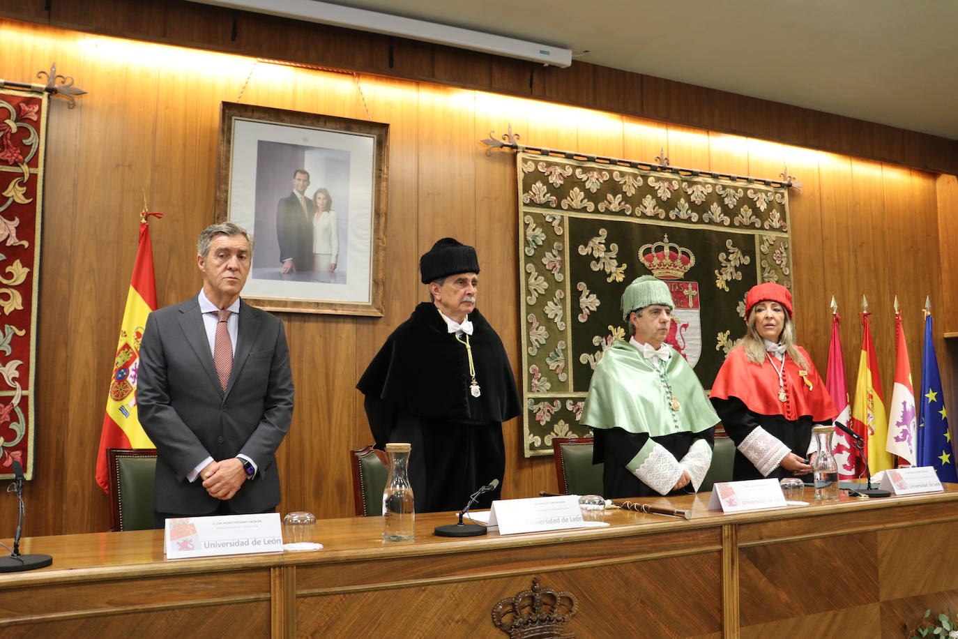 Nuevos doctores Honoris Causa de la ULE