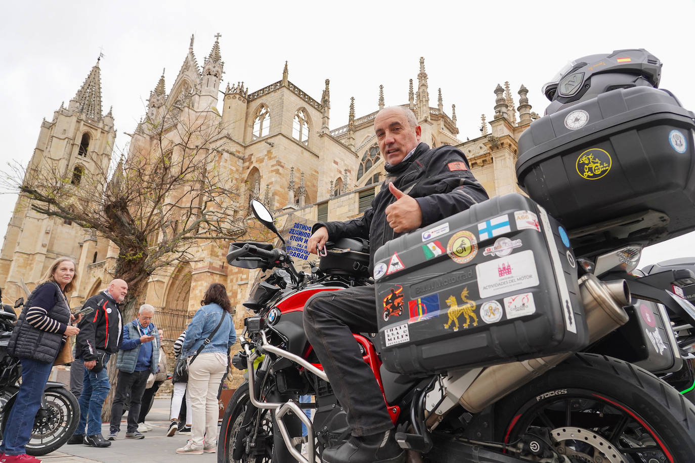 Ruta solidaria en moto en favor de las enfermedades raras