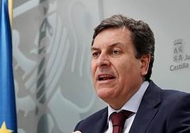 El consejero de Economía y Hacienda y portavoz de la Junta, Carlos Fernández Carriedo.