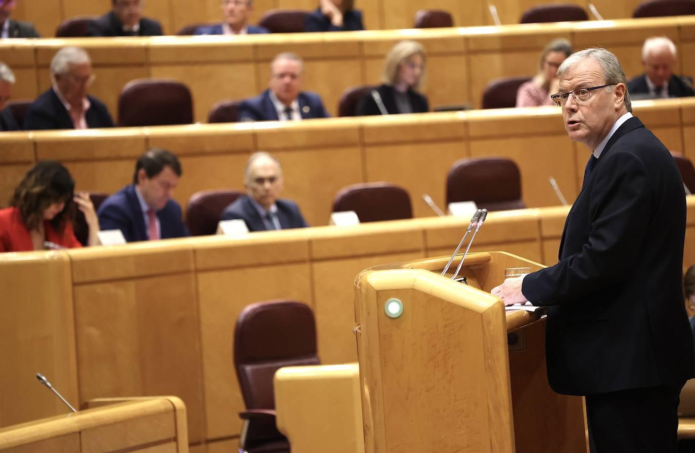 El presidente de la Junta de Castilla y León interviene en la Comisión General de las Comunidades Autónomas del Senado