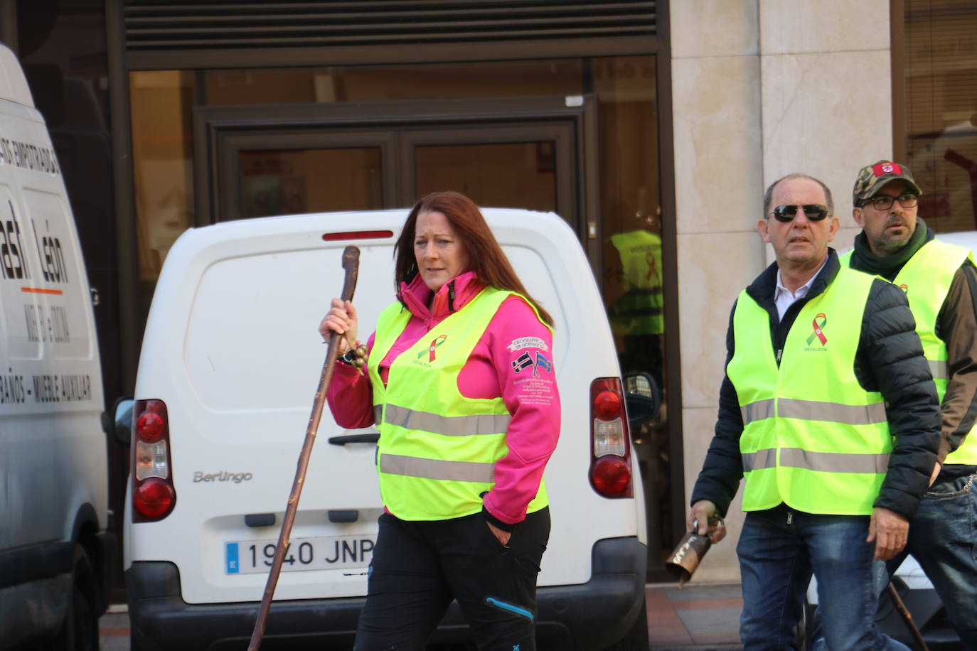 Tractorada por las calles de León